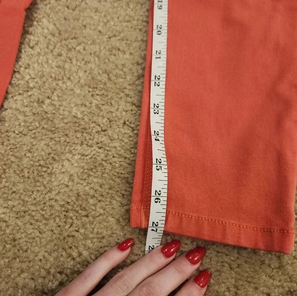 DL1961 Orange Legging Straight Leg Jeans Size 29 Womens #F163 - Picture 2 of 5